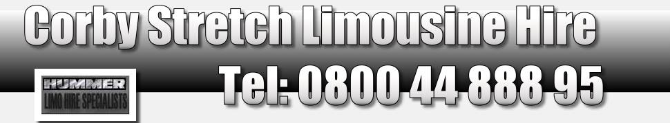 corby limo hire, pink limo kettering and corby